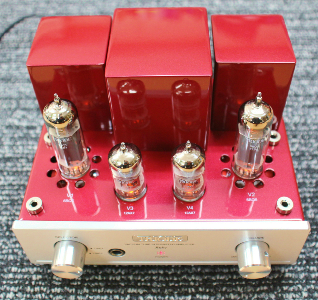 TRIODE  Ruby  真空管アンプ　美品 TRIODE - RUBY（真空管プリメインアンプ）《e》【在庫有り即納