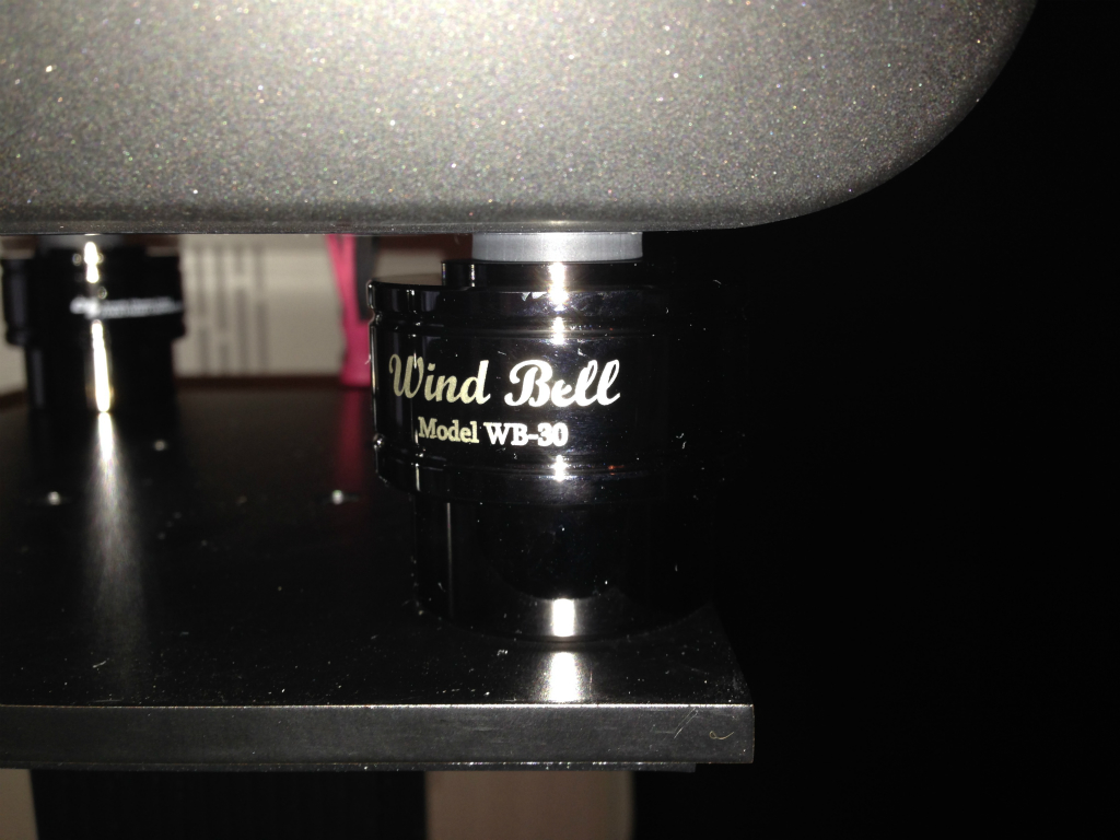 Wind bell』インシュレーター「WB-30」を試してみました。: アート