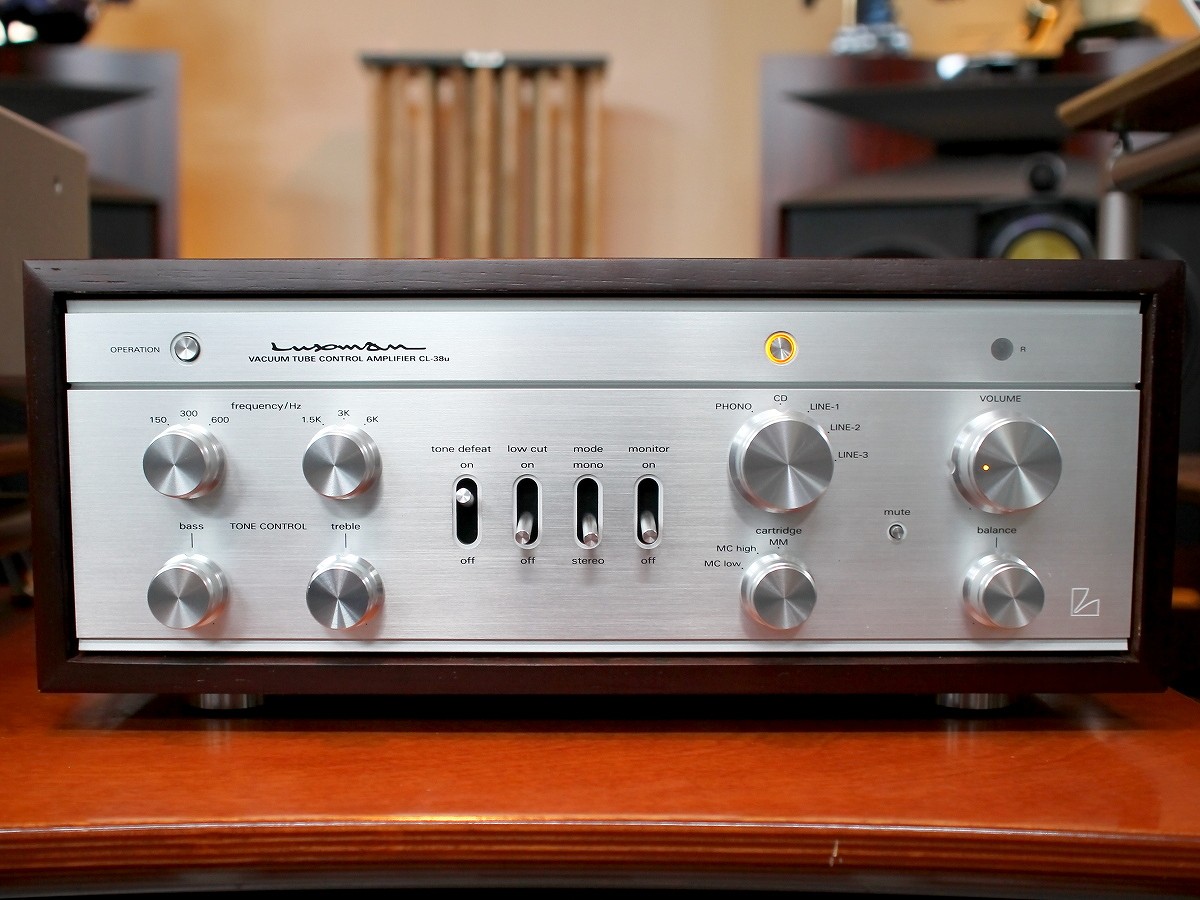 LUXMAN パワーアンプ MQ-88u プリアンプCL-38u セット - オーディオ機器